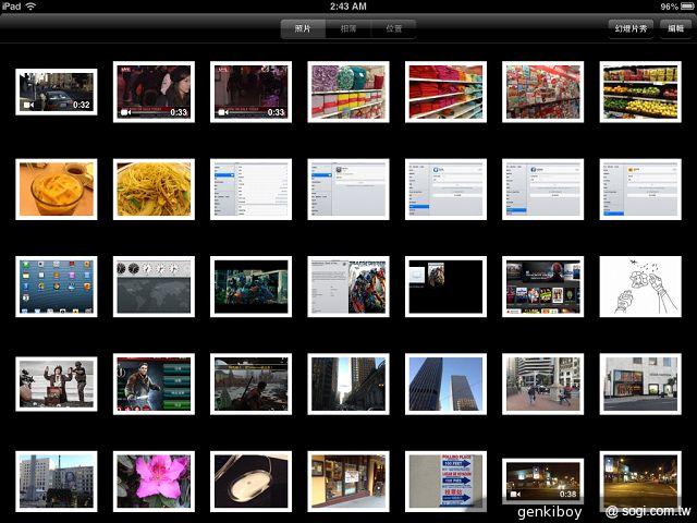 Apple iPad mini小平板功能、攝錄實測評析