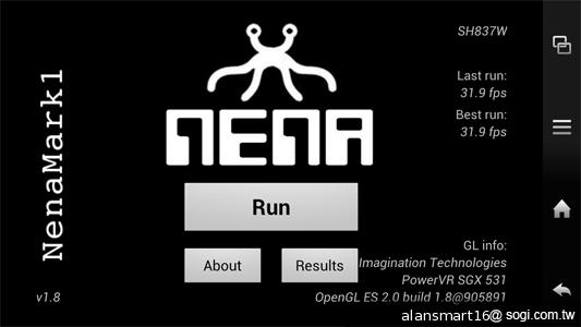 夏普SH837W雙核機 4.7吋、Super LCD 3螢幕