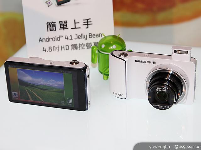 三星GALAXY Camera智慧相機跨界登台 單機16,900元