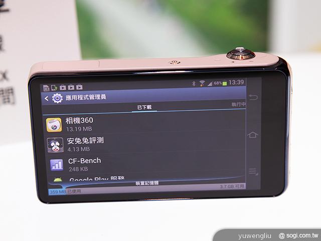 三星GALAXY Camera智慧相機跨界登台 單機16,900元