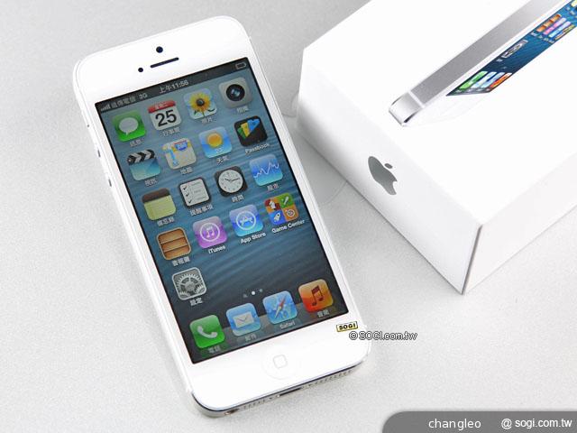 蘋果iPhone 5台灣售價21900元起 12/14確定上市
