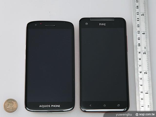 5吋1080P螢幕 HTC Butterfly與Sharp SH930W簡單比較