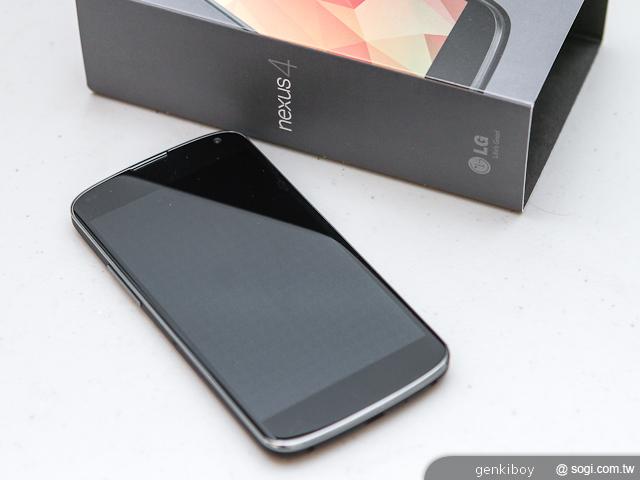 【外觀】秒殺新旗艦 Google Nexus 4開箱速覽