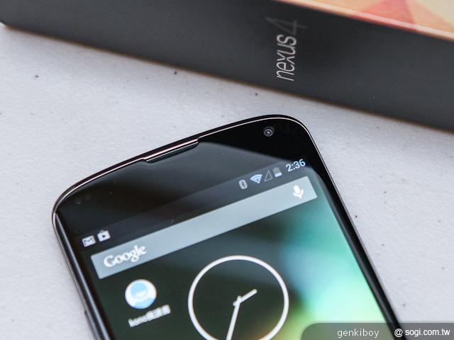 【外觀】秒殺新旗艦 Google Nexus 4開箱速覽
