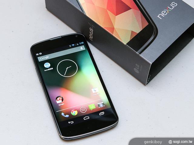 【外觀】秒殺新旗艦 Google Nexus 4開箱速覽