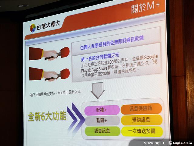 台灣大哥大推M+ Messenger 女子團體SHE代言 台灣大哥大推M+ Messenger 女子團體SHE代言