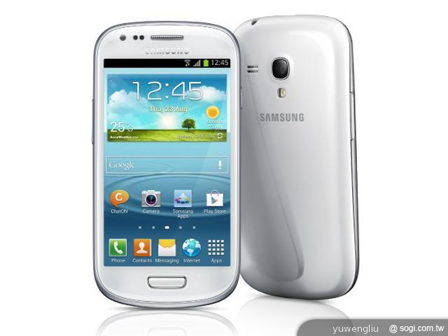 三星GALAXY S III mini i8190搶頭香 2013/1/3發表