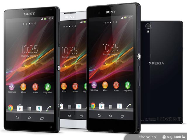 索尼發表5吋旗艦手機Xperia Z、ZL 1/14強勢登台【CES 2013】