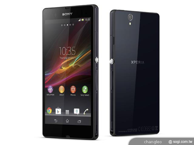 索尼發表5吋旗艦手機Xperia Z、ZL 1/14強勢登台【CES 2013】