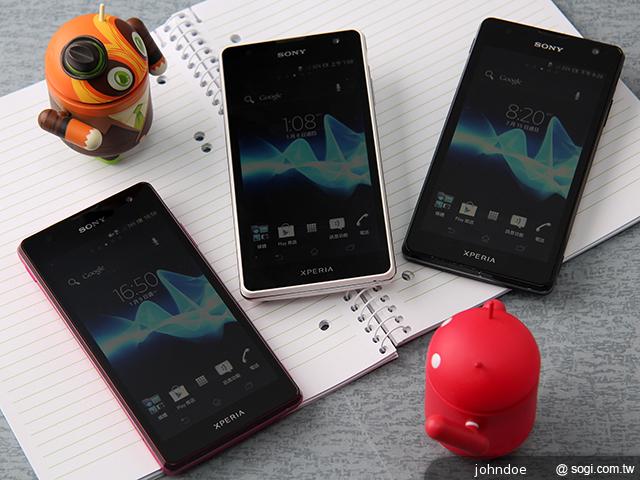 Sony Xperia TX完美arc弧度 黑白桃紅三色機賞