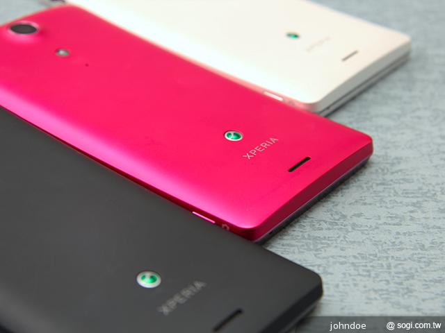 Sony Xperia TX完美arc弧度 黑白桃紅三色機賞