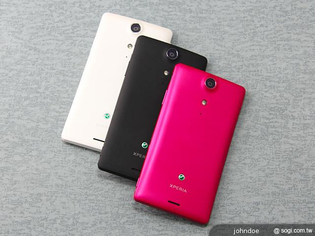 Sony Xperia TX完美arc弧度 黑白桃紅三色機賞