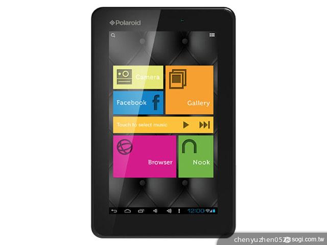 Polaroid推M7、M10平板 點名挑戰iPad mini【CES 2013】