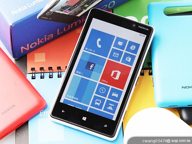 NOKIA Lumia 820無線充電彩殼換換機