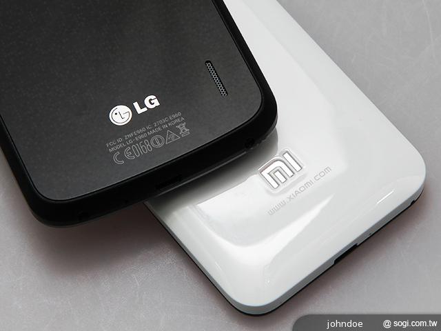 萬元有找四核手機 Nexus4、小米MI2機身比拚