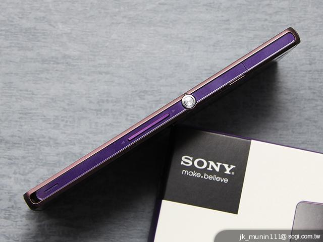 【圖賞】Sony Xperia Z C6602美型新旗艦 紫氣東來