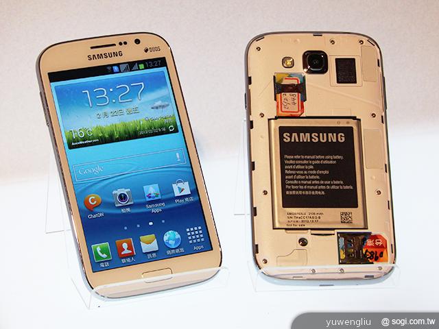 三星GALAXY Grand Duos五吋雙卡機月底開賣 單機13900 三星GALAXY Grand Duos五吋雙卡機月底開賣 單機13900