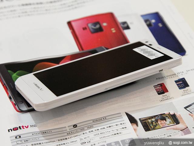 夏普AQUOS PHONE ZETA SH-02E極致效能日系美型
