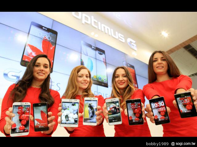 LG Optimus G、F、L、Vu四系列手機全面亮相【MWC 2013】