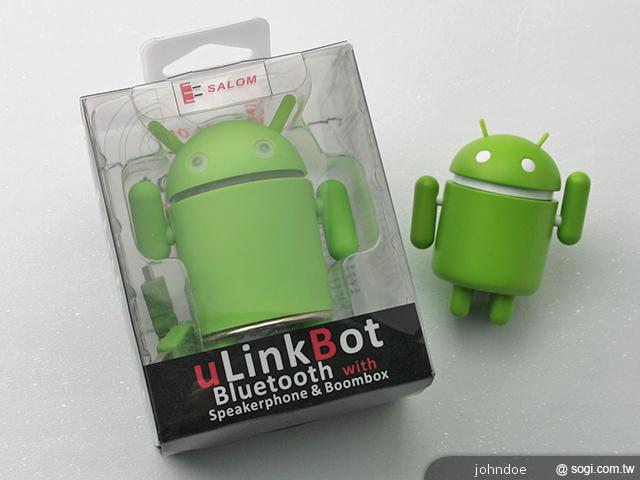 Android公仔造型uLinkBot藍牙免持聽筒、喇叭 Android公仔造型uLinkBot藍牙免持聽筒、喇叭