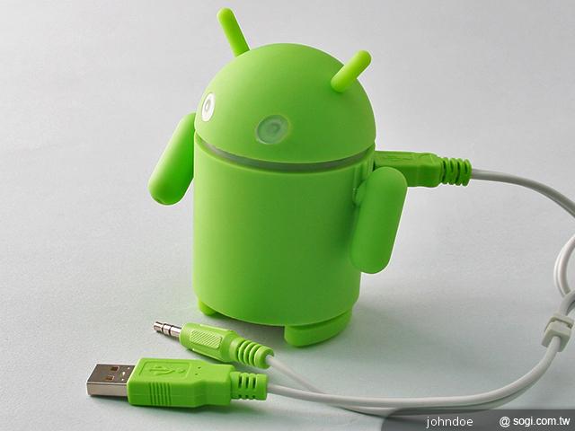 Android公仔造型uLinkBot藍牙免持聽筒、喇叭 Android公仔造型uLinkBot藍牙免持聽筒、喇叭