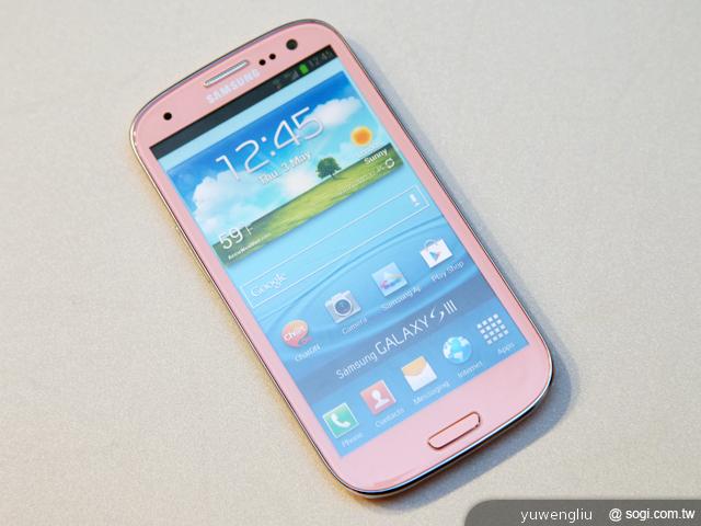 三星Note2櫻花粉上市 S3、S3mini等新色四月推出