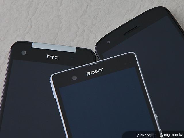 5吋Full HD旗艦機 Xperia Z、蝴蝶機、SH930W比拚