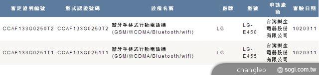 LG Optimus L5 II單卡、雙卡版本 台灣NCC齊通過