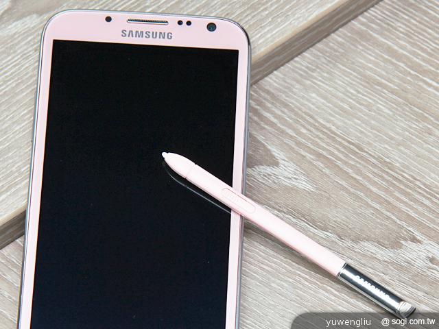 女孩專屬筆記本 三星GALAXY Note 2櫻花粉圖賞