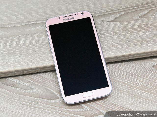 女孩專屬筆記本 三星GALAXY Note 2櫻花粉圖賞