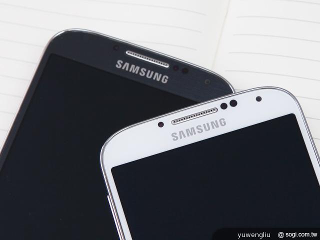三星GALAXY S4 i9500黑白雙色外型圖賞