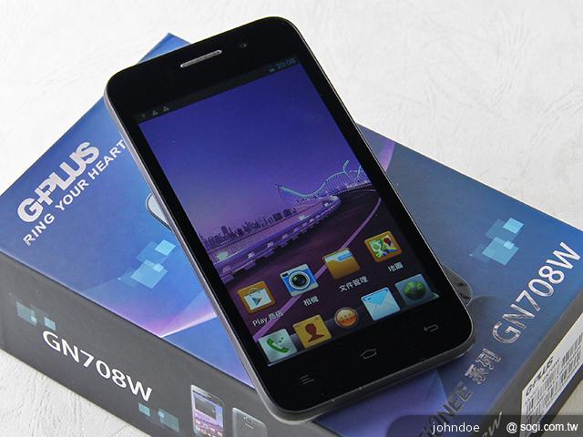 G-PLUS GN708W雙卡、四核心 平價登場！