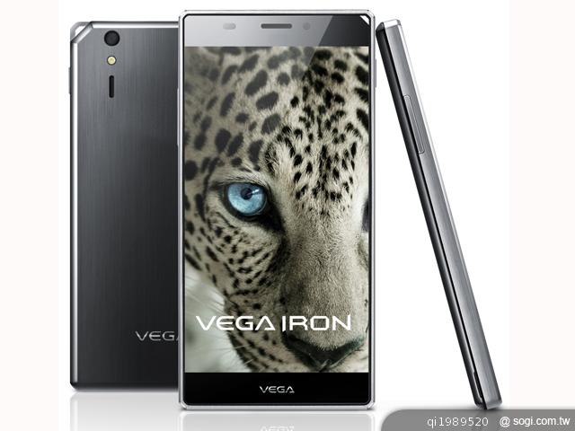 Pantech Vega Iron發表 超細邊框5吋四核旗艦