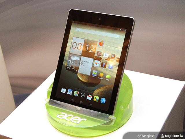 宏碁推平價四核平板Iconia A1與觸控筆電Aspire P3/R7