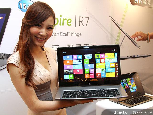 宏碁推平價四核平板Iconia A1與觸控筆電Aspire P3/R7