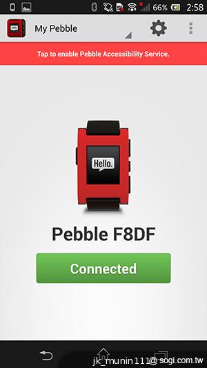Pebble Watch智慧手錶 搭Xperia ZL也很速配！