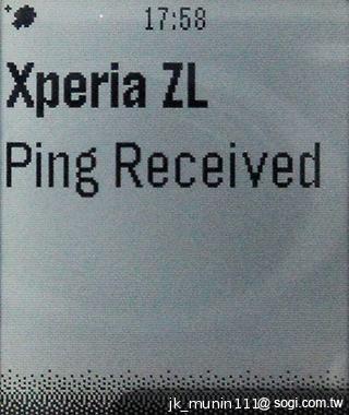 Pebble Watch智慧手錶 搭Xperia ZL也很速配！