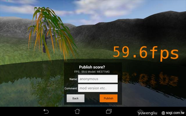 華碩Fonepad 32GB 1.6GHz升速版效能實測