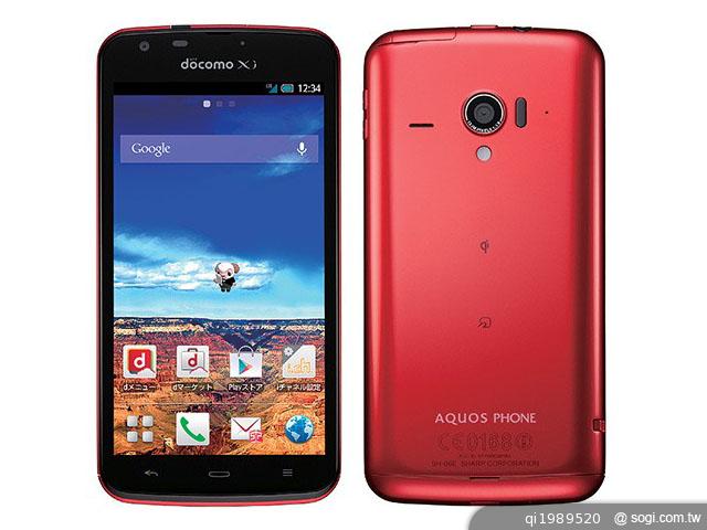 採用IGZO面板與無線充電 夏普旗艦SH-06E日本5/24開賣