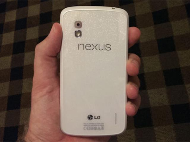 白色Google Nexus 4傳6/10上市 預載安卓4.3