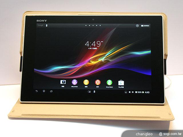 索尼旗艦防水平板Xperia Tablet Z驚艷登台