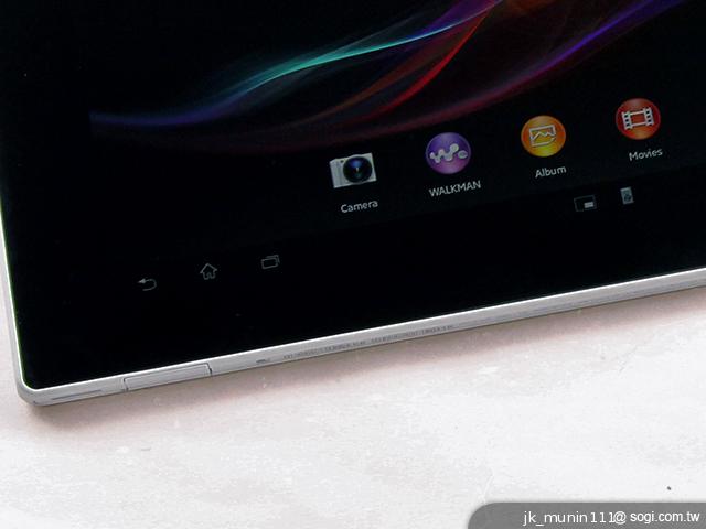 索尼Xperia Tablet Z 全平衡設計、實用配件評析