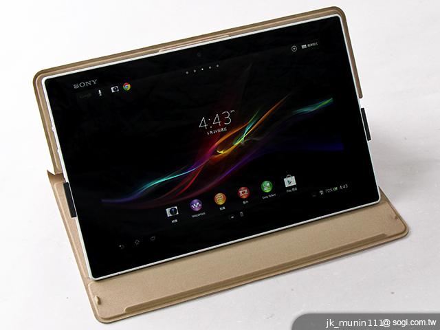 索尼Xperia Tablet Z 全平衡設計、實用配件評析