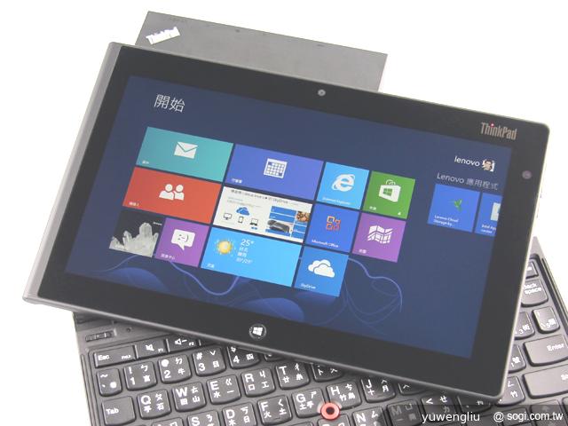 本格派win8商務輕平板 聯想ThinkPad Tablet 2
