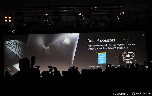 雙系統三段變形ASUS Transformer Book Trio發表【Computex 2013】