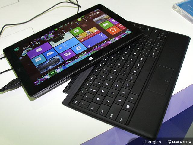 微軟展出自家Win8平板電腦Surface【Computex 2013】
