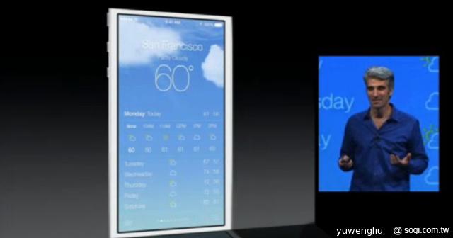 Apple iOS 7發表 新介面、新功能總整理【WWDC 2013】