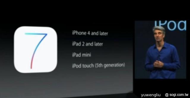 Apple iOS 7發表 新介面、新功能總整理【WWDC 2013】