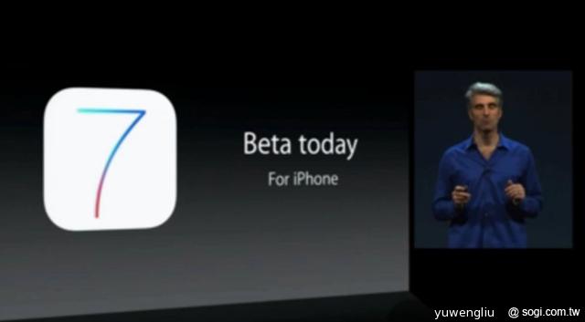 Apple iOS 7發表 新介面、新功能總整理【WWDC 2013】