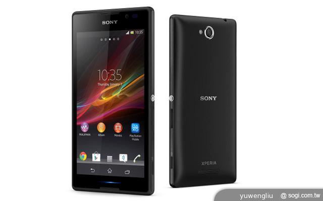 5吋MTK四核雙卡機 索尼Xperia C發表 5吋MTK四核雙卡機 索尼Xperia C發表